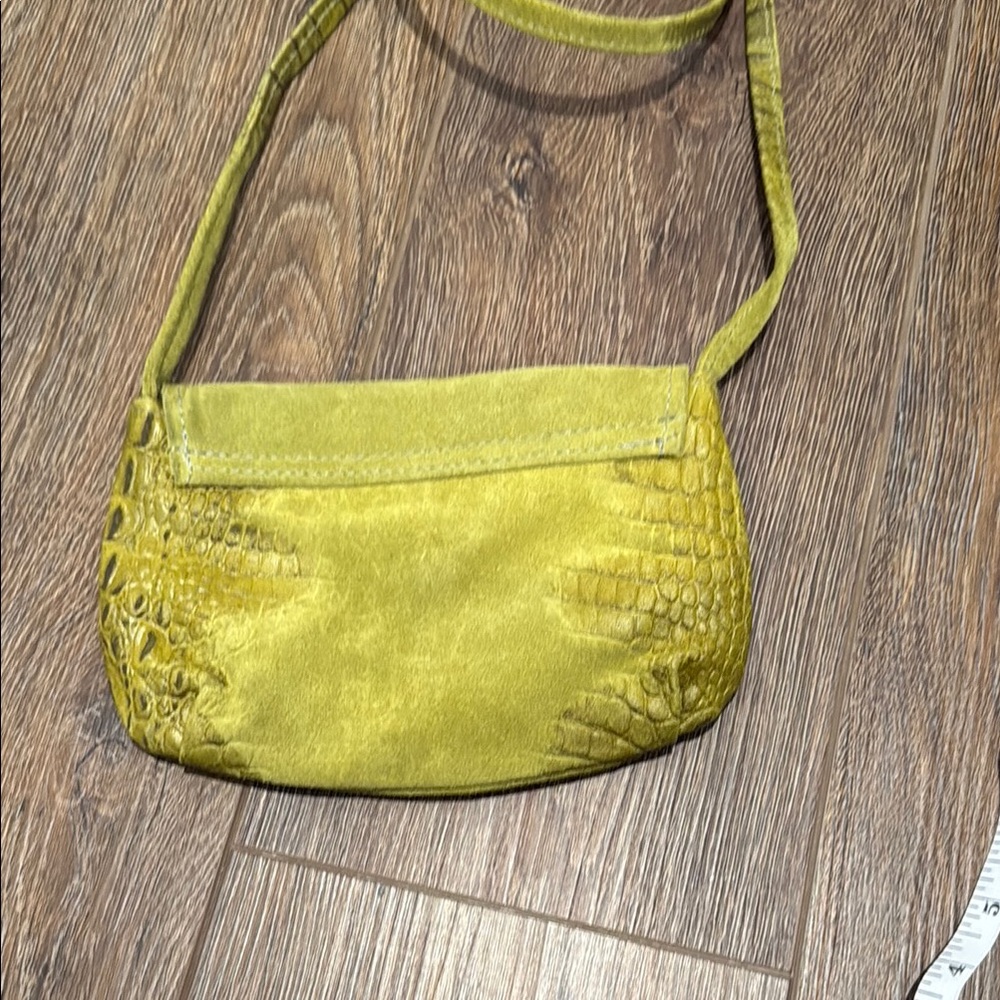 Julie Feldman  Green Crocodile-Embossed Women's Bag - Picture 6 of 6